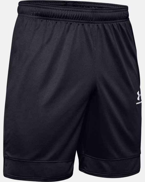 Men's UA Challenger III Knit Shorts, Black, pdpMainDesktop image number 4